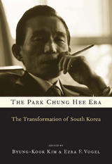 front cover of The Park Chung Hee Era