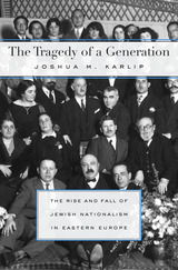 front cover of The Tragedy of a Generation