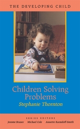 front cover of Children Solving Problems