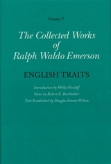 front cover of Collected Works of Ralph Waldo Emerson