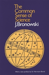 front cover of The Common Sense of Science
