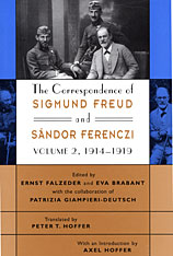front cover of The Correspondence of Sigmund Freud and Sándor Ferenczi