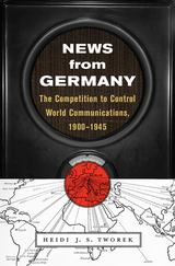 front cover of News from Germany
