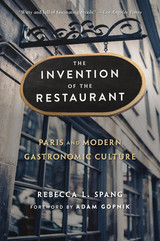 front cover of The Invention of the Restaurant