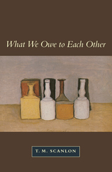 front cover of What We Owe to Each Other
