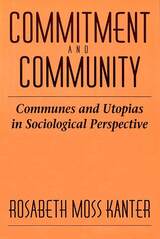 front cover of Commitment and Community