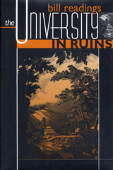 front cover of The University in Ruins