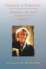 front cover of Toward a Feminist Theory of the State