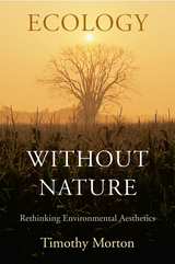 front cover of Ecology without Nature
