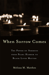 front cover of When Sorrow Comes