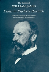 front cover of Essays in Psychical Research