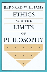 front cover of Ethics and the Limits of Philosophy
