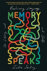 front cover of Memory Speaks