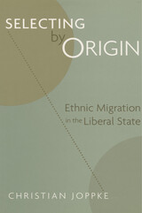 front cover of Selecting by Origin