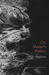 front cover of On Modern Poetry