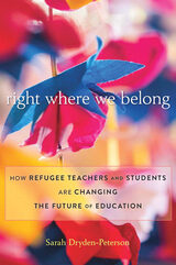 front cover of Right Where We Belong