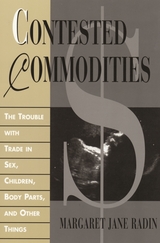 front cover of Contested Commodities