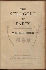 front cover of The Struggle of Parts