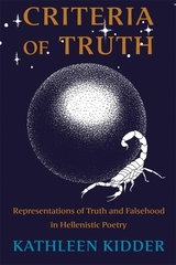 front cover of Criteria of Truth