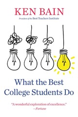 front cover of What the Best College Students Do