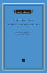 front cover of Commentary on Plotinus