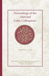 front cover of Proceedings of the Harvard Celtic Colloquium, 43