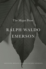 front cover of Ralph Waldo Emerson
