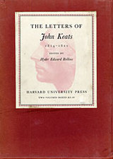 front cover of The Letters of John Keats, 1814-1821