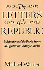 front cover of The Letters of the Republic