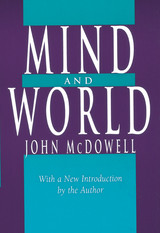front cover of Mind and World