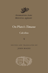 front cover of On Plato’s <i>Timaeus</i>