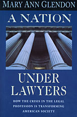 front cover of A Nation Under Lawyers