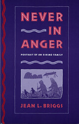 front cover of Never in Anger