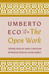 front cover of The Open Work
