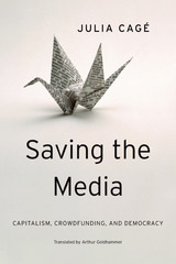 front cover of Saving the Media