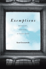 front cover of Exemptions