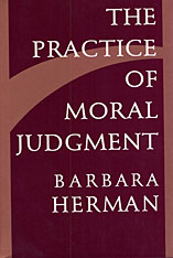 front cover of The Practice of Moral Judgment