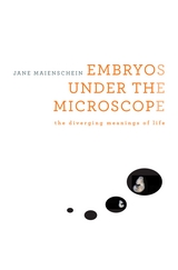 front cover of Embryos under the Microscope