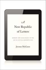 front cover of A New Republic of Letters