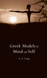 front cover of Greek Models of Mind and Self