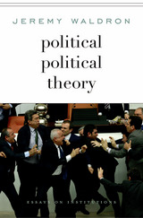 front cover of Political Political Theory