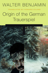 front cover of Origin of the German Trauerspiel