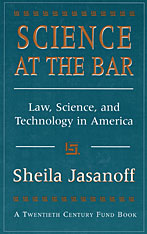 front cover of Science at the Bar