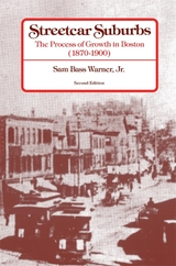 front cover of Streetcar Suburbs