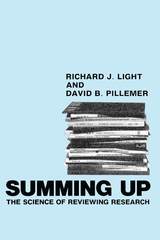 front cover of Summing Up
