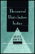 front cover of Theories of Distributive Justice