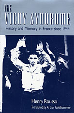 front cover of The Vichy Syndrome