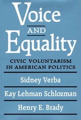 front cover of Voice and Equality