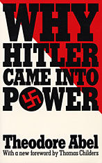 front cover of Why Hitler Came into Power