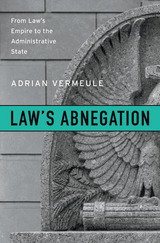 front cover of Law’s Abnegation
